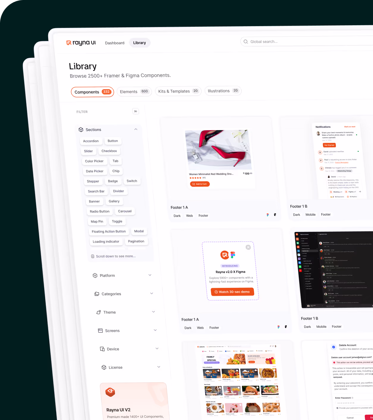 Animated Subscribe button - Monthly Design Subscription service