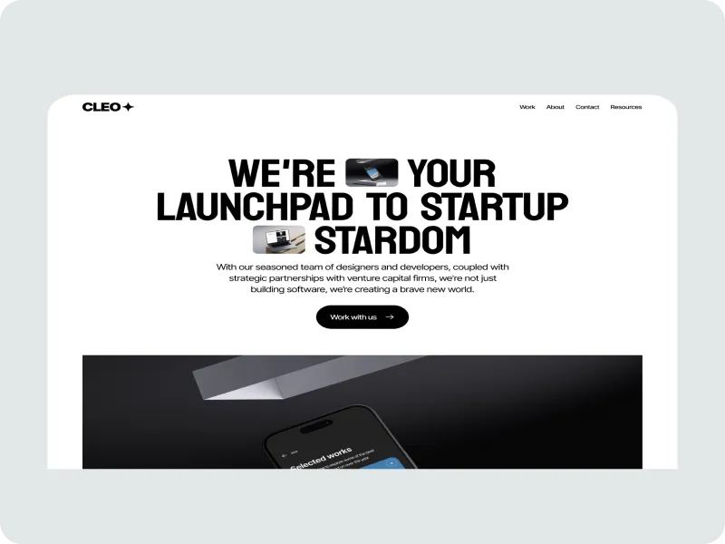 Showcase of website designed by Rvysion